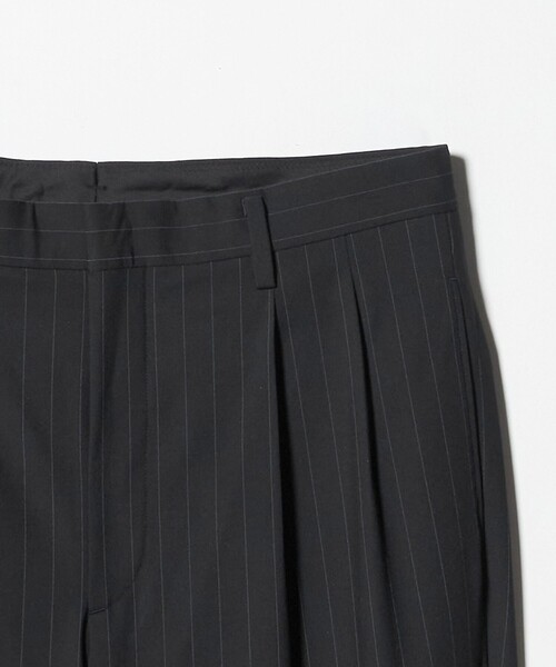 BEAUTY&YOUTH UNITED ARROWS（ビューティーアンドユースユナイテッドアローズ）の「ピンストライプ トロ 2プリーツ パンツ NO.9（スラックス・メンズ・ブラック/ダークグレー・XL/S/M/L）」の22枚目の写真