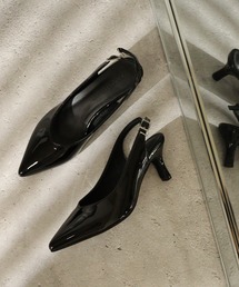 LibertyDoll（リバティードール）の「LIBERTYDOLL ポインテッドトゥ バックストラップ ミュールパンプス（パンプス）」