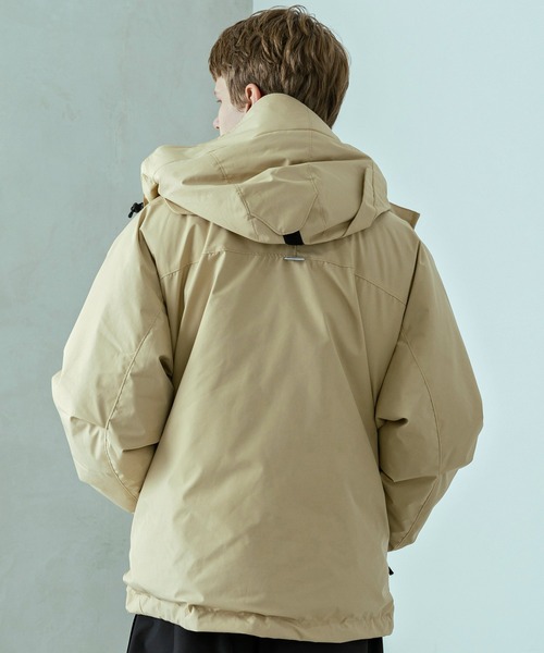 +phenix（プラスフェニックス）の「+phenix(プラスフェニックス)FISHERMANS DOWN JACKET フィッシャーマンズダウンジャケット by GORE TEX LABS ゴアテックス（防風 / 保温性)（ダウンジャケット/コート・メンズ・ブラック/ベージュ/ネイビー・S/M/L/XL）」の13枚目の写真