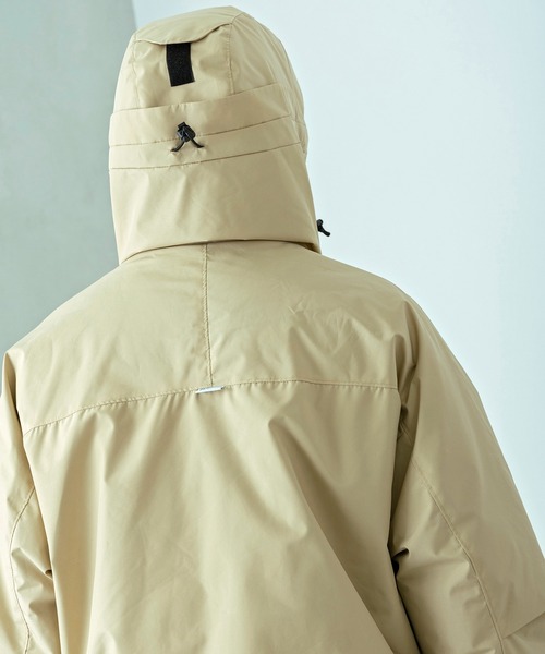 +phenix（プラスフェニックス）の「+phenix(プラスフェニックス)FISHERMANS DOWN JACKET フィッシャーマンズダウンジャケット by GORE TEX LABS ゴアテックス（防風 / 保温性)（ダウンジャケット/コート・メンズ・ブラック/ベージュ/ネイビー・S/M/L/XL）」の18枚目の写真
