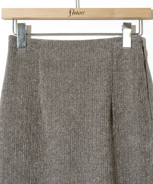 flower（フラワー）の「グリッターニットスカート2（スカート・レディース・ブラック/グレー・FREE）」の22枚目の写真