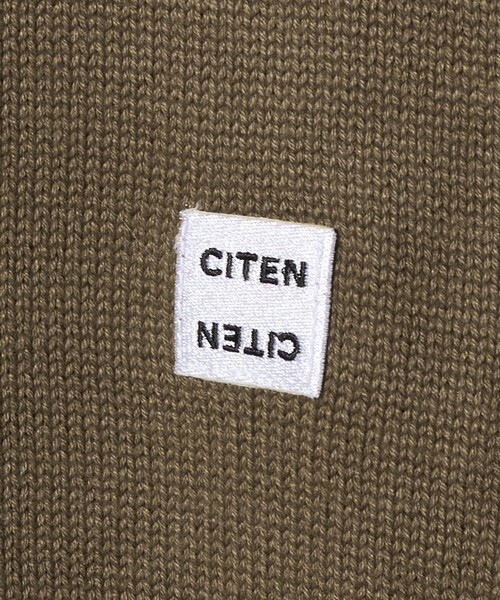 CITEN（シテン）の「＜CITEN＞ミドルゲージクルーネックニット（ニット/セーター・メンズ・モカ/ネイビー/ダークグレー/ブラック・L/M）」の19枚目の写真