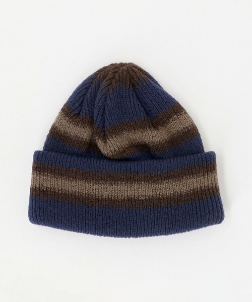 RACAL（ラカル）の「【別注】＜Racal＞2WAY ニット キャップ（ニットキャップ/ビーニー・メンズ・ネイビー/グレー系/ブラック・FREE）」の3枚目の写真