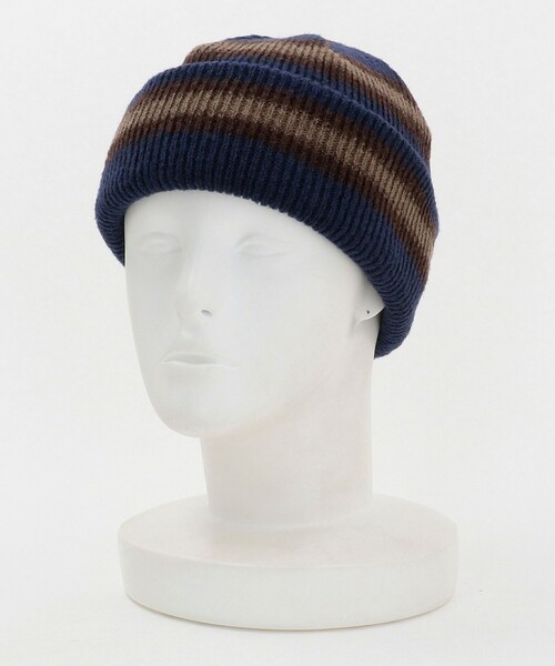 RACAL（ラカル）の「【別注】＜Racal＞2WAY ニット キャップ（ニットキャップ/ビーニー・メンズ・ネイビー/グレー系/ブラック・FREE）」の12枚目の写真