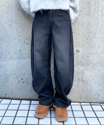 3.3 Field Trip | 3.3 Field Trip/フリンジバルーンデニムパンツ(デニムパンツ)