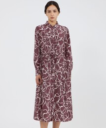 EPOCA（エポカ）の「マーブルプリント シャツドレス（ワンピース）」