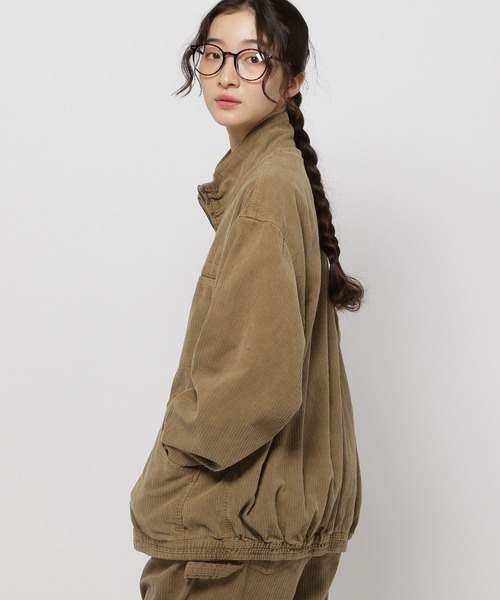 SMITH'S（スミス）の「【SMITH'S AMERICAN(スミス アメリカン)】別注 スタンドZIPジャケット（ブルゾン・レディース・レッド/ライトブラウン/ブルー・MEDIUM/LARGE）」の6枚目の写真