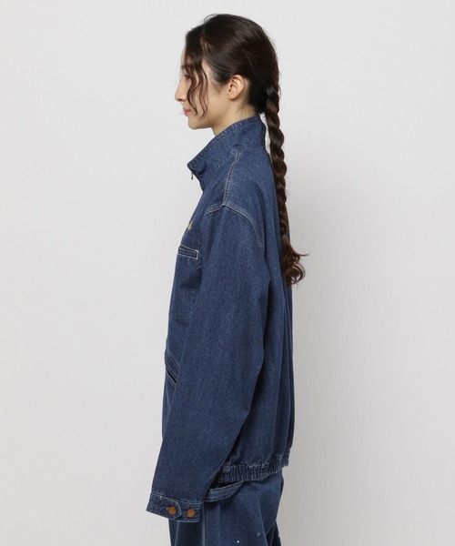 SMITH'S（スミス）の「【SMITH'S AMERICAN(スミス アメリカン)】別注 スタンドZIPジャケット（ブルゾン・レディース・レッド/ライトブラウン/ブルー・MEDIUM/LARGE）」の14枚目の写真