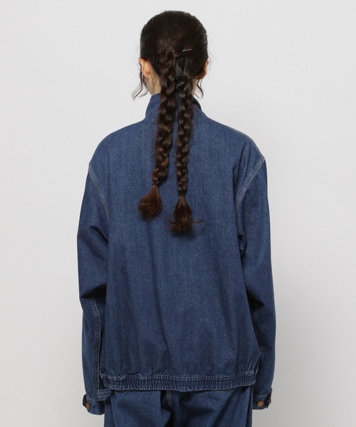 SMITH'S（スミス）の「【SMITH'S AMERICAN(スミス アメリカン)】別注 スタンドZIPジャケット（ブルゾン・レディース・レッド/ライトブラウン/ブルー・MEDIUM/LARGE）」の15枚目の写真