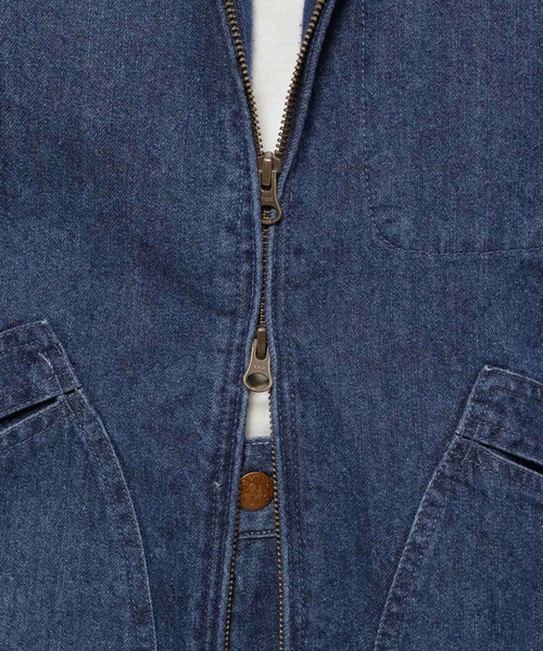 SMITH'S（スミス）の「【SMITH'S AMERICAN(スミス アメリカン)】別注 スタンドZIPジャケット（ブルゾン・レディース・レッド/ライトブラウン/ブルー・MEDIUM/LARGE）」の21枚目の写真