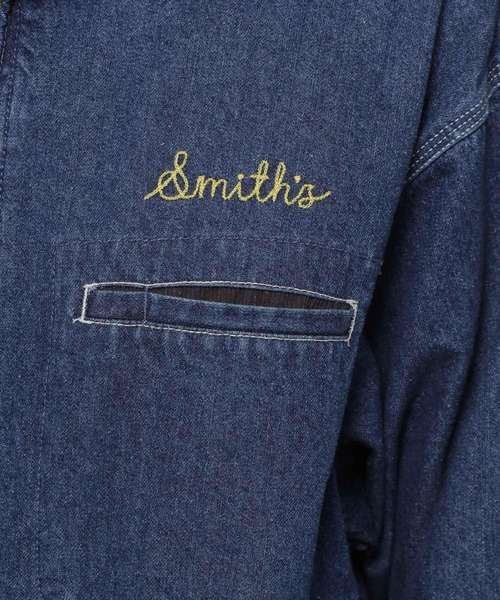 SMITH'S（スミス）の「【SMITH'S AMERICAN(スミス アメリカン)】別注 スタンドZIPジャケット（ブルゾン・レディース・レッド/ライトブラウン/ブルー・MEDIUM/LARGE）」の22枚目の写真