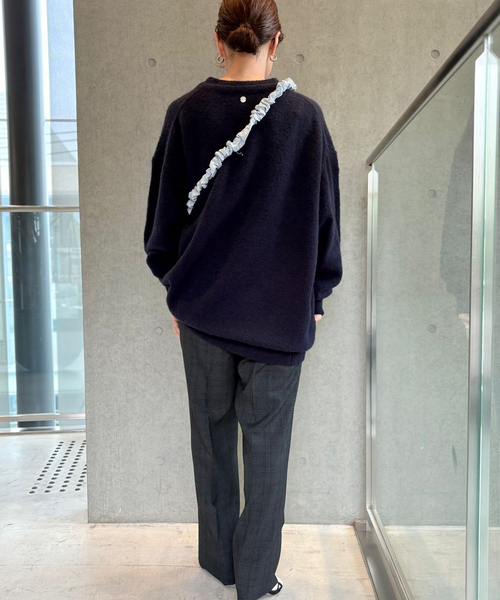 Uhr（ウーア）の「Uhr baby & kids 別注 shaggy Mini ShoulderBag kids（トートバッグ・レディース・ブラック/スカイブルー・FREE）」の7枚目の写真