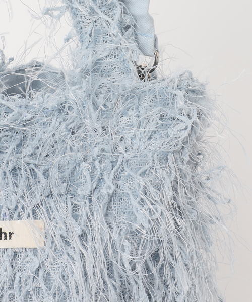 Uhr（ウーア）の「Uhr baby & kids 別注 shaggy Mini ShoulderBag kids（トートバッグ・レディース・ブラック/スカイブルー・FREE）」の12枚目の写真