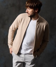 HIDEAWAYS NICOLE | ミラノリブ　スタンドニットブルゾン(カーディガン/ボレロ)