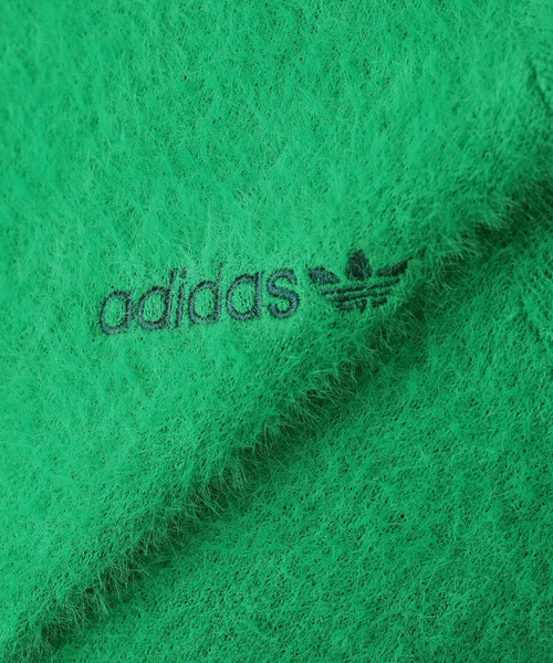 adidas(アディダス)の「adidas / アディダス FLUFFY CARDIGAN(カーディガン/ボレロ・レディース・ネイビー/グリーン・SMALL)」の4枚目の写真