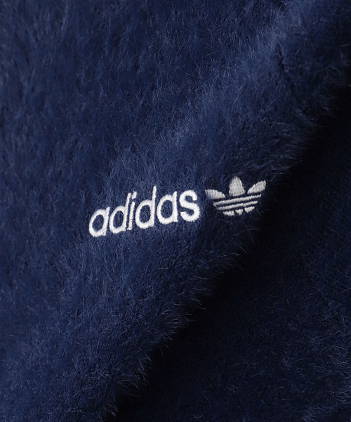adidas(アディダス)の「adidas / アディダス FLUFFY CARDIGAN(カーディガン/ボレロ・レディース・ネイビー/グリーン・SMALL)」の7枚目の写真