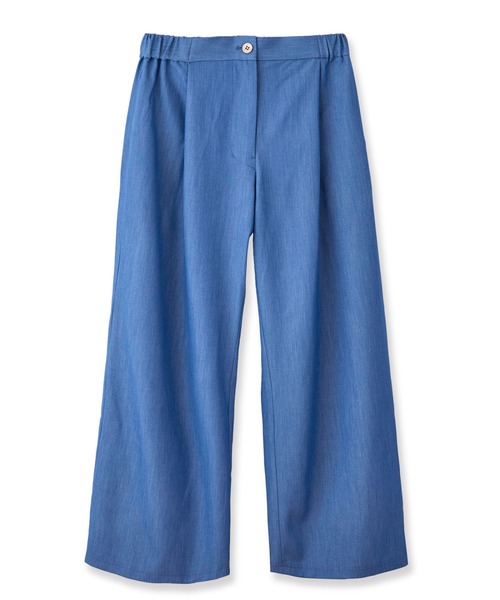 LA MARINE FRANCAISE（マリン フランセーズ）の「起毛デニムワイドパンツ（その他パンツ・レディース・ネイビー/ブルー・0/1）」の2枚目の写真