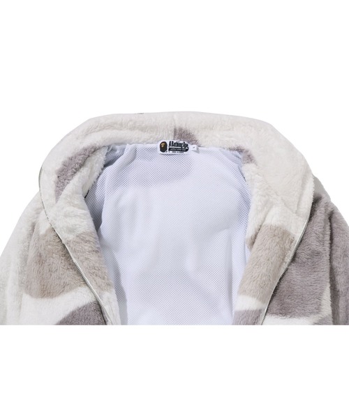 COLOR CAMO SHARK FULL ZIP SHERPA JACKET（ミリタリージャケット）｜A