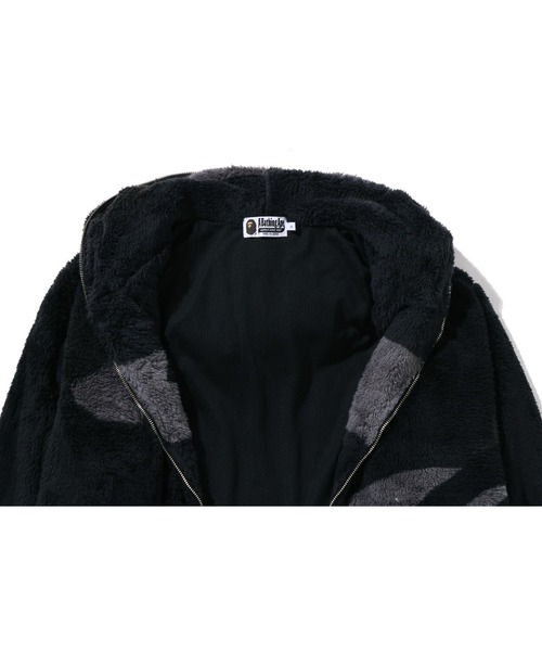 COLOR CAMO SHARK FULL ZIP SHERPA JACKET（ミリタリージャケット）｜A