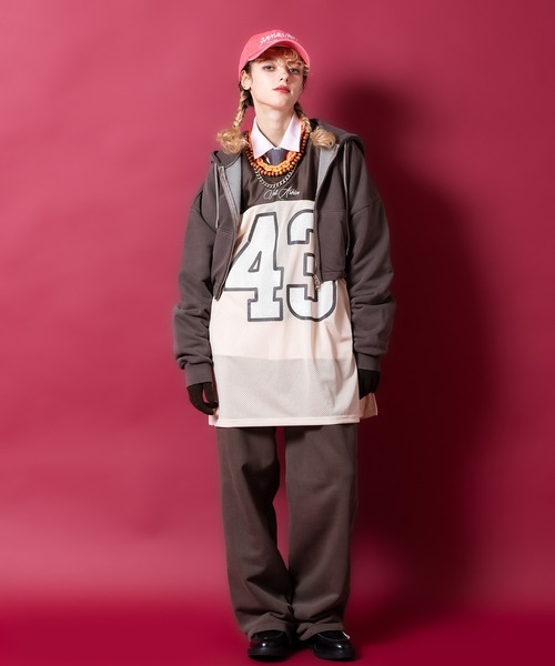 a.p.o.v.(エーピーオービー)の「a.p.o.v. 2タックピグメントワイドスウェットパンツ(スウェットパンツ・メンズ・ブラウン/ベージュ/ブラック・ONESIZE)」の11枚目の写真