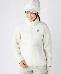 FILA GOLF（フィラゴルフ ）の「【FILA GOLF:フィラゴルフ】レディースレオパード柄ライトダウンジャケット　ゴルフ（ダウンジャケット/コート）」