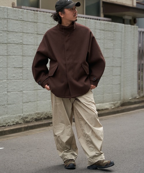 セール】メルトンショートモッズコート（モッズコート