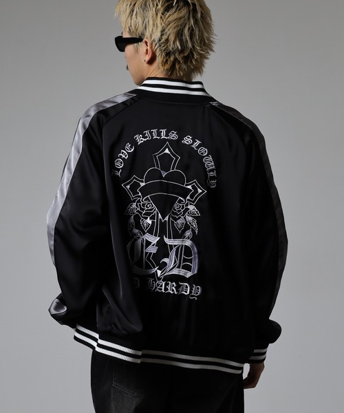 Ed Hardy（エドハーディー）の「ED HARDY スカジャン（スカジャン・メンズ・ブラック/ブラック系その他・M/L）」の13枚目の写真