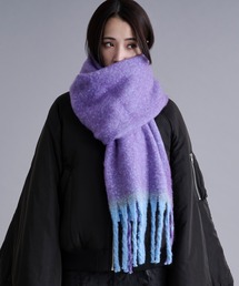 Ellno Loset(エルノロゼット)のフリンジシャギーボリュームマフラー(マフラー)