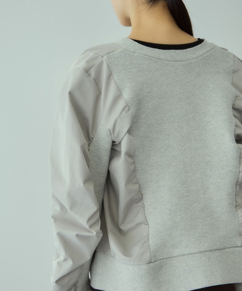 VICKY(ビッキー)の「ミラノリブギャザーZIPブルゾン(ブルゾン・レディース・ベージュ/ネイビー/ライトグレー・M)」の19枚目の写真