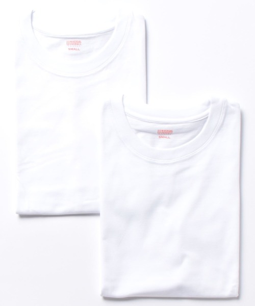 UNIVERSAL OVERALL（ユニバーサルオーバーオール）の「【RES】UNIVERSAL OVERALL】WIDE HEAVY 2P Tank Top（タンクトップ・メンズ・ブラック/グレー/ホワイト・LARGE/MEDIUM/SMALL/X-LARGE）」の4枚目の写真