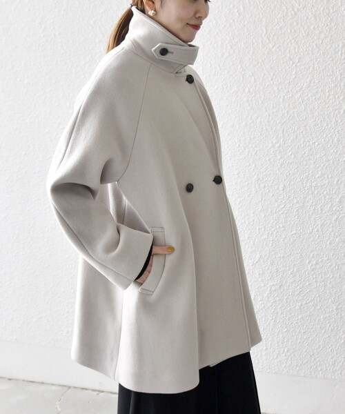 セール】【WEB限定】SHIPS any: PURE WOOL スタンド & テーラード