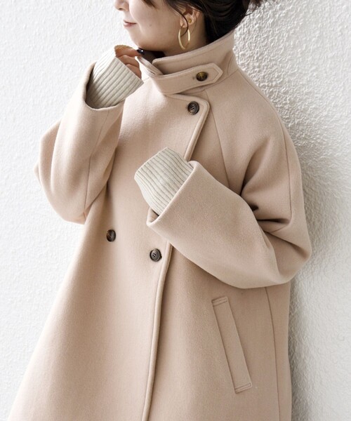 【美品☆上品モデル☆ダブルジップ】エヌハリウッド オーバーサイズ ハーフコート N.HOOLYWOOD ハーフコート | ブラウン - KNOCK OUT 247