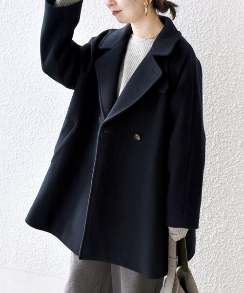 セール】【WEB限定】SHIPS any: PURE WOOL スタンド & テーラード