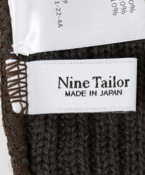 セール】＜Nine Tailor＞MUGWORT アームウォーマー（手袋）｜Nine
