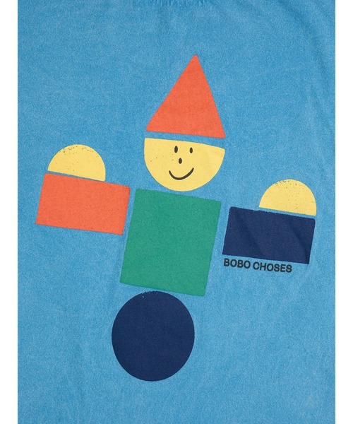 BOBO CHOSES(ボボショーズ)の「Wooden Toy T-shirt(Tシャツ/カットソー・キッズ・ライトブルー・12-13y/10-11y/8-9y/4-5YEAR/6-7YEAR/2-3YEAR)」の3枚目の写真