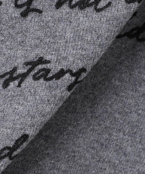 FRAMeWORK（フレームワーク）の「constellation ニット（ニット/セーター・レディース・ベージュ/チャコールグレー・FREE）」の9枚目の写真