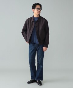 ルサンパレイユ奄美大島 泥染め フレンチワーク42 新品 fennica / 奄美大島 泥染め French work Court Jacket フレンチワーク