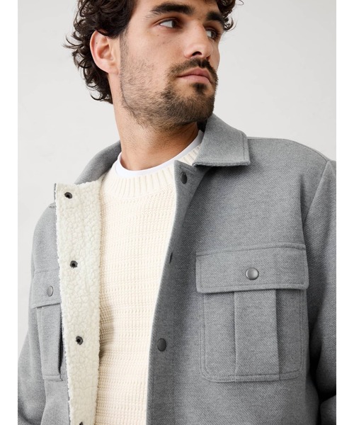 BANANA REPUBLIC FACTORY STORE シェルパライニング シャツジャケット