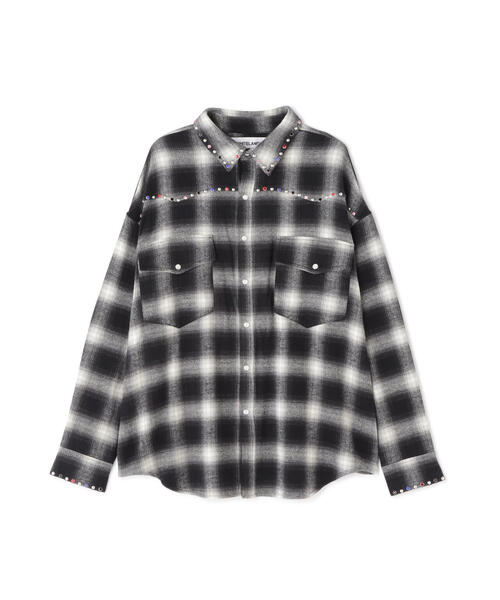 WHITELAND/ホワイトランド/STUDS WESTERN SHIRT（シャツ/ブラウス