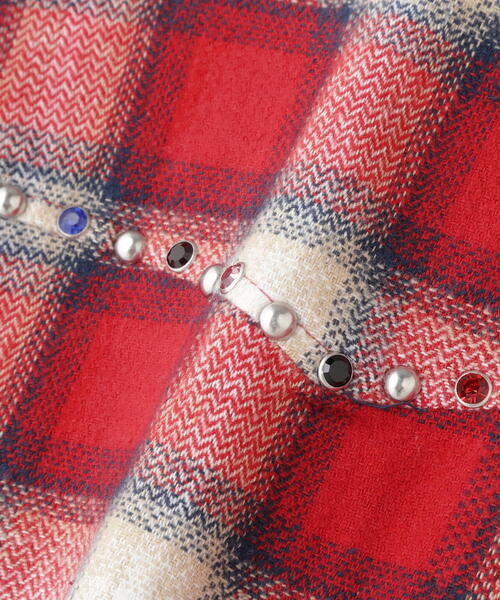 WHITELAND（ホワイトランド）の「WHITELAND/ホワイトランド/STUDS WESTERN SHIRT（シャツ/ブラウス・メンズ・ブラック/レッド・F）」の16枚目の写真