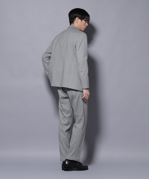 NANO universe(ナノユニバース)の「ウォームジャケット(テーラードジャケット・メンズ・グレー/ベージュ・L/M/S/XL)」の9枚目の写真