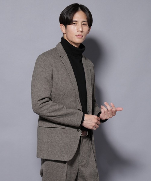 NANO universe(ナノユニバース)の「ウォームジャケット(テーラードジャケット・メンズ・グレー/ベージュ・L/M/S/XL)」の10枚目の写真