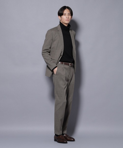 NANO universe(ナノユニバース)の「ウォームジャケット(テーラードジャケット・メンズ・グレー/ベージュ・L/M/S/XL)」の13枚目の写真