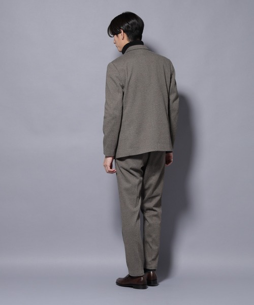 NANO universe(ナノユニバース)の「ウォームジャケット(テーラードジャケット・メンズ・グレー/ベージュ・L/M/S/XL)」の15枚目の写真