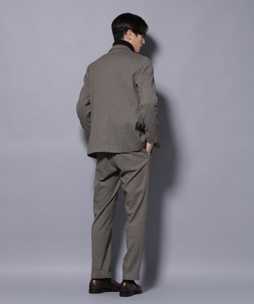 NANO universe(ナノユニバース)の「ウォームジャケット(テーラードジャケット・メンズ・グレー/ベージュ・L/M/S/XL)」の16枚目の写真