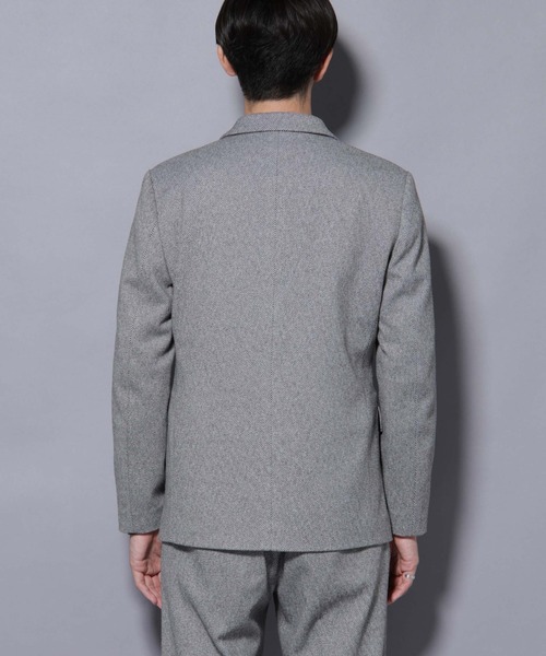 NANO universe(ナノユニバース)の「ウォームジャケット(テーラードジャケット・メンズ・グレー/ベージュ・L/M/S/XL)」の18枚目の写真