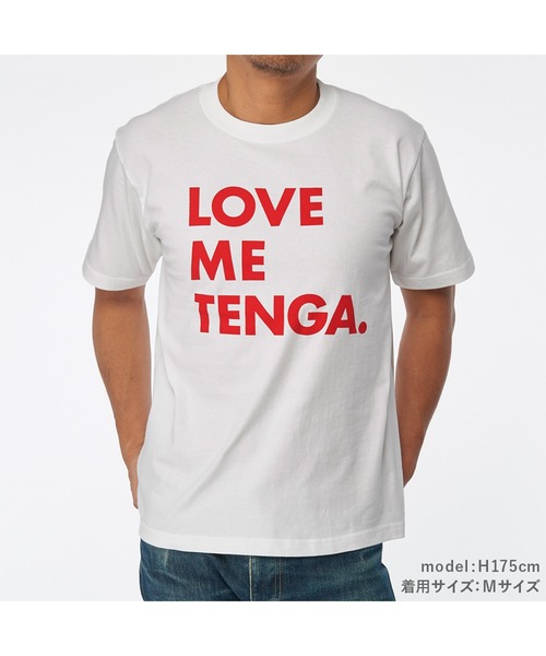 TENGA(テンガ)の「LOVE ME TENGA T-SHIRTS(Tシャツ/カットソー・メンズ・ブラック/ホワイト/レッド・LARGE/X-LARGE/MEDIUM)」の4枚目の写真