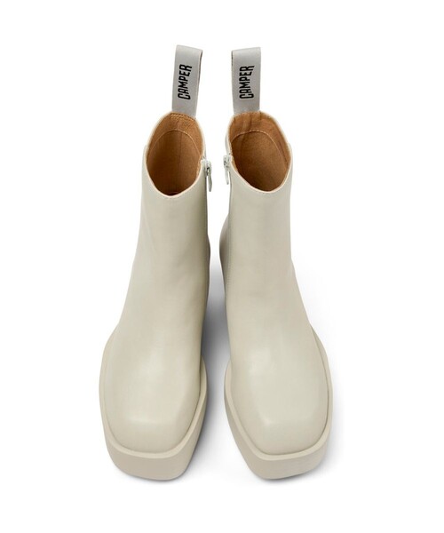 CAMPER（カンペール）の「[カンペール] BILLIE / アンクルブーツ（ブーツ・レディース・ベージュ系その他・25.0cm/24.0cm/23.0cm/22.5cm/23.5cm）」の4枚目の写真