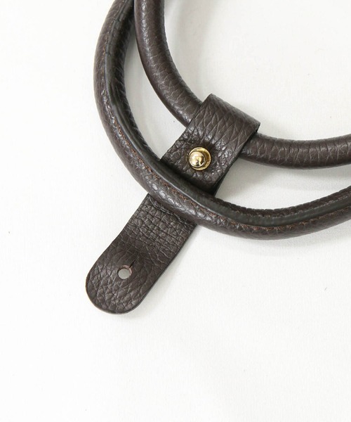 AULENTTI（オウレンティ）の「スエード×レザーボストン（ショルダーバッグ・レディース・ブラウン・FREE）」の14枚目の写真