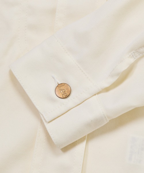 MEN'S BIGI（メンズビギ）の「【LEE/リー】別注 エクスクルーシブ STORM RIDER ジャケット（デニムジャケット・メンズ・ネイビー/ホワイト/ブラック・02/03/04）」の17枚目の写真